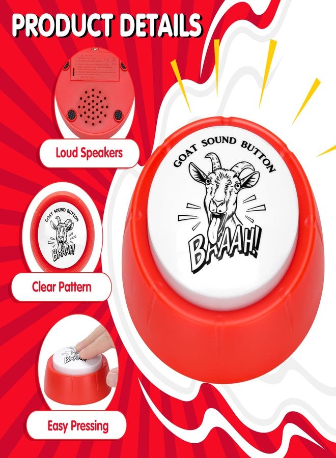 Dalycro Shrieking Goat Sound Button for Fun Desk Toy Prank Button with Goat Sound Perfect for Office Home Gag Gift Men Women - Image 3